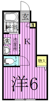 オランジェ 間取り図