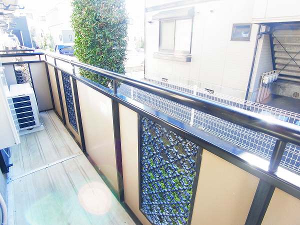 セジュール東初石Ⅲ ベランダ