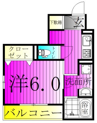 iruminar（イルミナル） 303号室 間取り