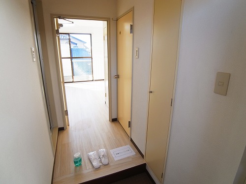 クレール南柏 玄関