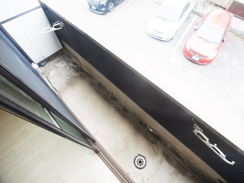 クレール南柏 ベランダ