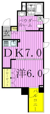 ＣＡＳＡ　ＡＺＵＬ（カーサアスール）  間取り図
