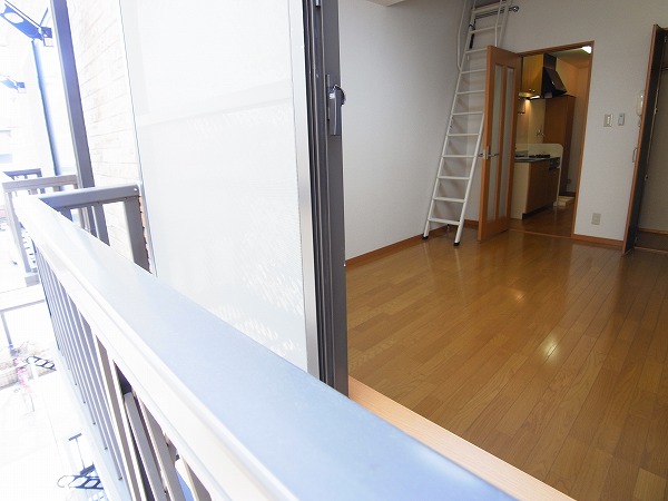 シャイングリーンB ベランダ