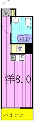 ルーラル23番館 302号室 間取り