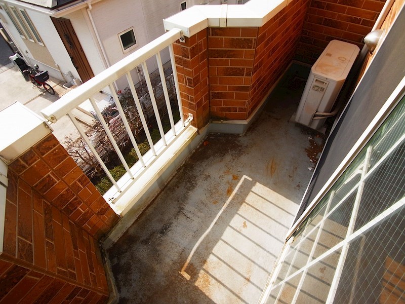 デュエット弐番館 ベランダ