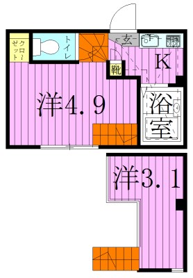 コーポＲＩＮ 間取り図