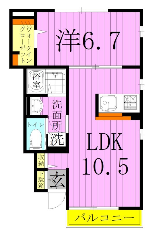 エクセレント藤 間取り図