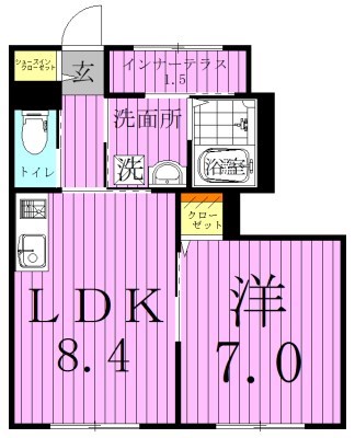 フィオーレ 間取り図