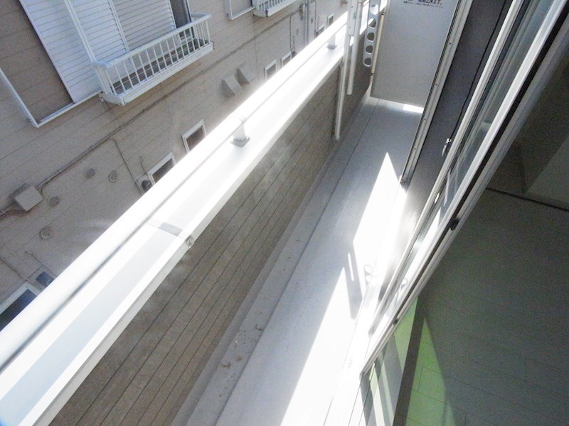 ドミール西初石B棟  ベランダ