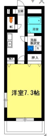 アウローラ 701号室 間取り