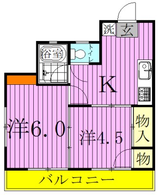 ユニバーサルマンション 間取り図