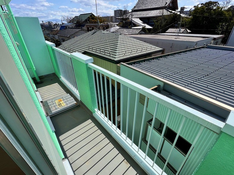 ユニバーサルマンション ベランダ