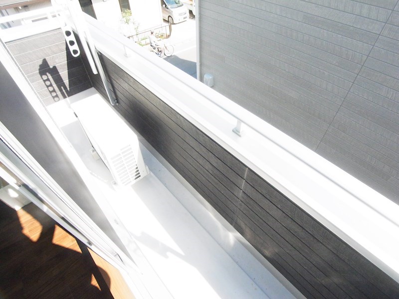 ドミール西初石A棟 ベランダ