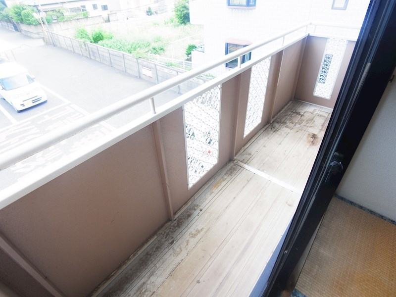 パールハイツ海老原38 ベランダ