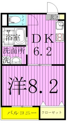 I-villa　南流山 間取り