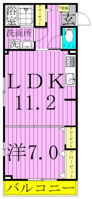 デスパシオ 間取り図