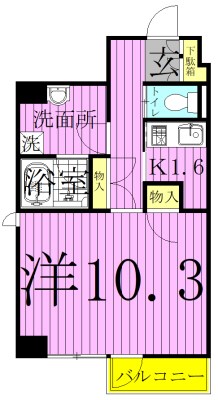 ソア・メゾン 間取り図