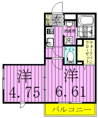 グランデヴィクトワール 間取り図