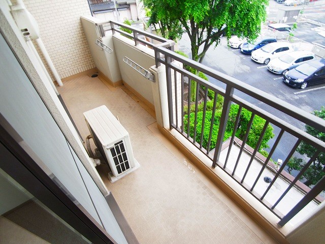 松戸竹ヶ花パークハウス ベランダ
