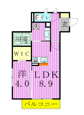 クレイドル 間取り図
