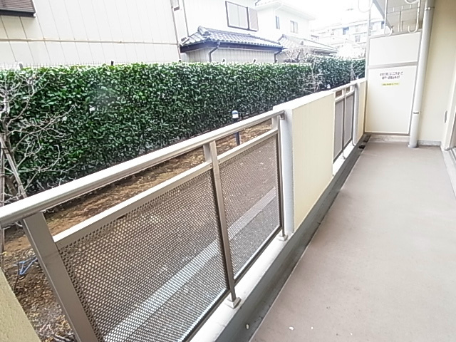 フレールⅢ  ベランダ