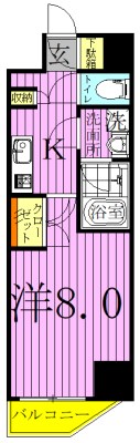 Artecasa　Alivie　綾瀬 間取り図