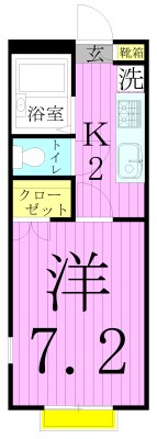 アウルリーベ 間取り図