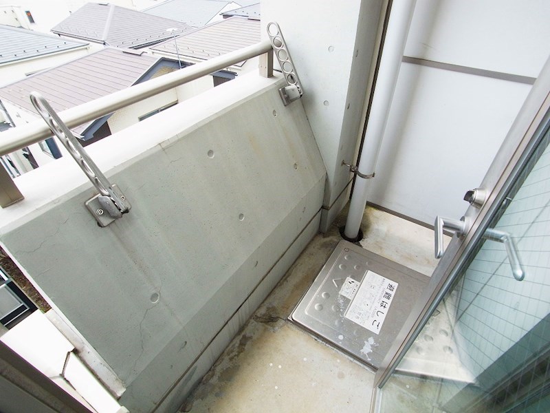 aptプラムコート ベランダ