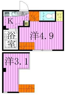 コーポＲＩＮ 間取り図