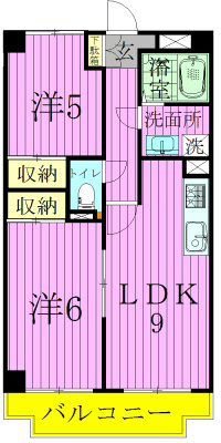 INSURANCE　BLDG.Ⅱ 602号室 間取り