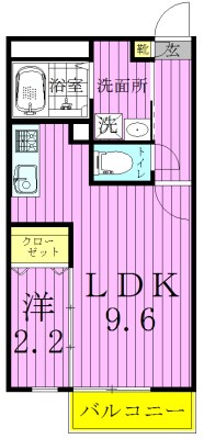 ボナール１ 間取り図