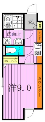 パークヴィラ六町 間取り図