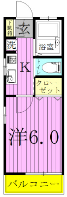 ＭＩＳＡＫＩⅡ 間取り図