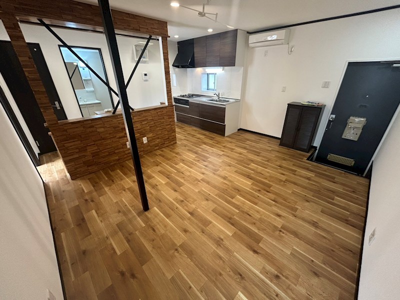 中峠ハイツＢ2 リビング