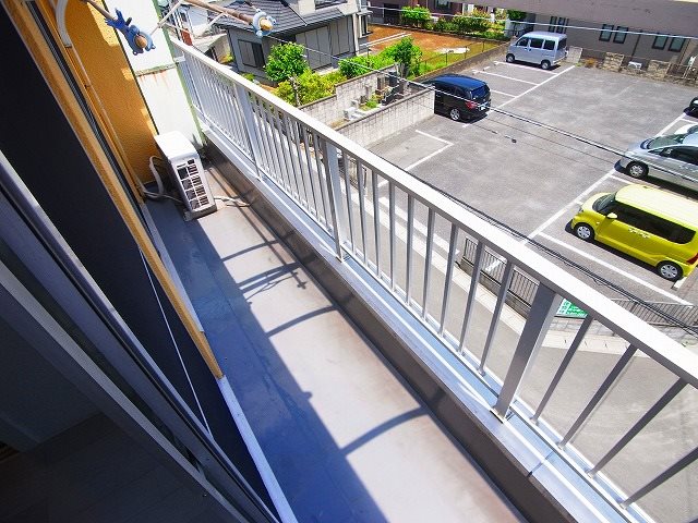 齋藤マンション ベランダ