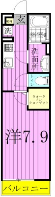 グレイス馬橋 301号室 間取り