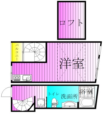 ｇｌｉｔｔ 間取り図