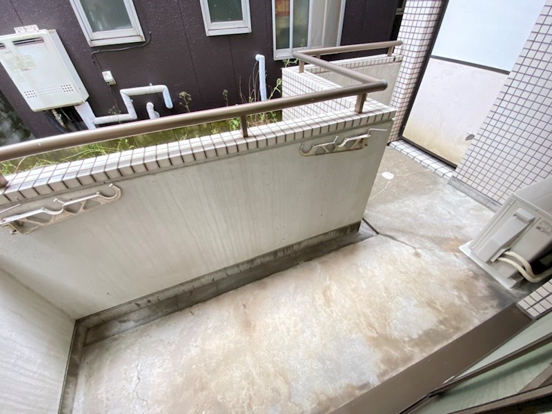 クレストパレス柏 ベランダ