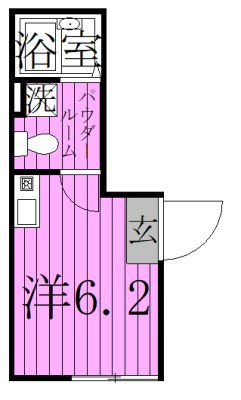 マーレ梅島 間取り図