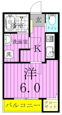 edel　～エデル～ 201号室 間取り