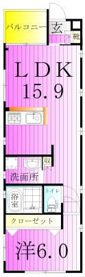 東亜美術第2 間取り図