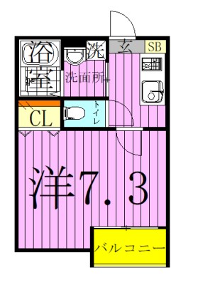グローベルメゾン綾瀬 間取り