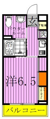 リブリ・ｓｕｎｆｌｏｗｅｒ 間取り図