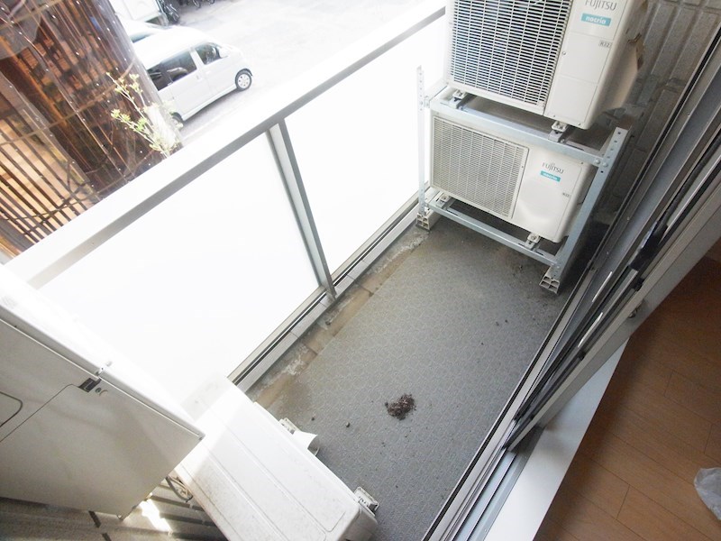 コンフォール常盤平 ベランダ