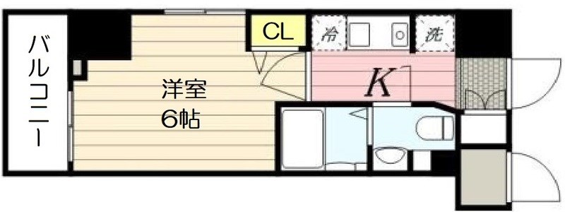 N-Stage三郷 605号室 間取り