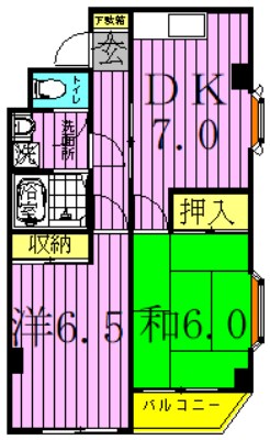 レジデンス・ファースト 間取り図