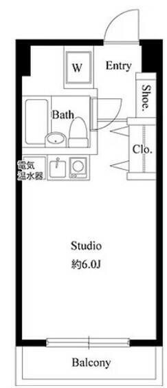クレセントコート柏 501号室 間取り