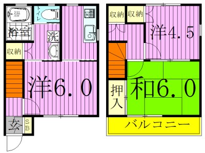 ル・ソレイュ 003号室 間取り