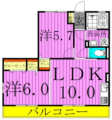 アルタイル（神明南） 間取り図