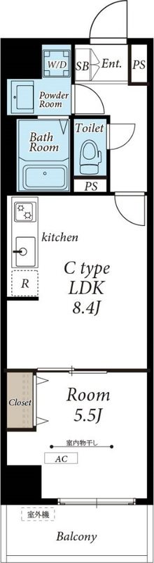 リブリ・レジデンス三ノ輪  間取り図